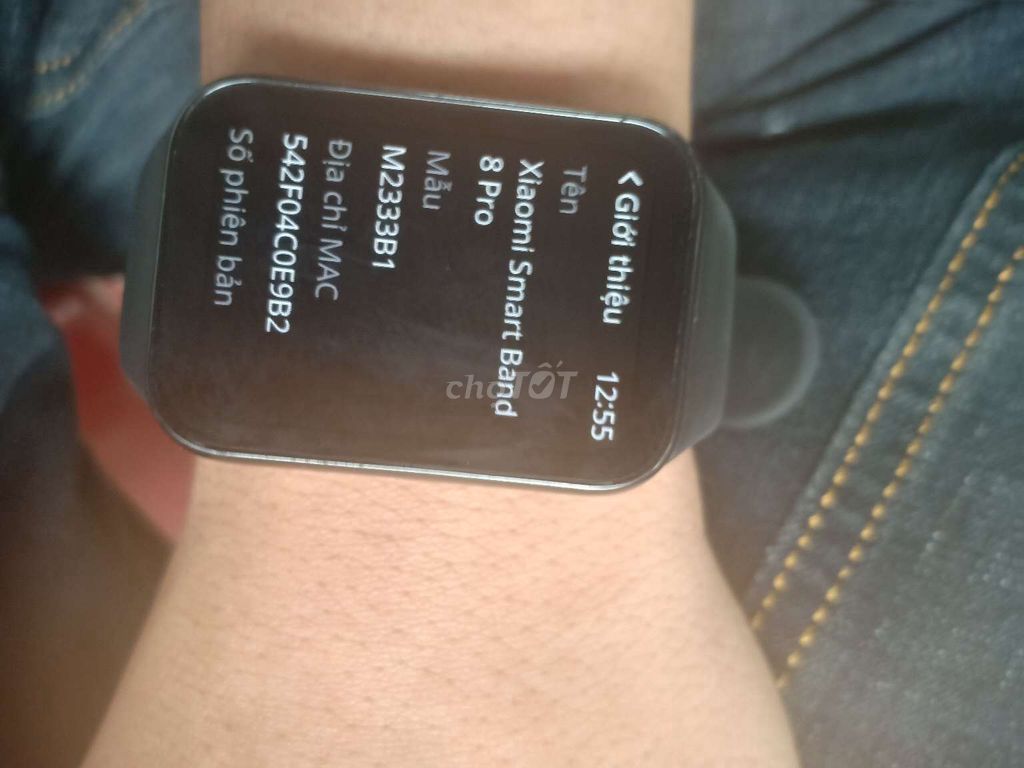 Xiaomi Smart Band 8 Pro Đen. Mua bán Thiết bị đeo thông minh tại Huyện Châu Thành Tiền Giang được đăng bởi Lâm Minh Nhựt hình 1