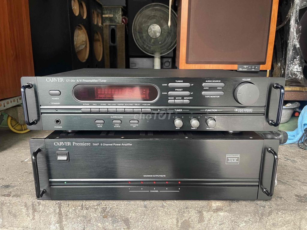 Bộ khuếch đại Carver . điện 220v. Mua bán Tivi, Âm thanh tại Quận 11 Tp Hồ Chí Minh được đăng bởi Nguyễn Cường hình 1