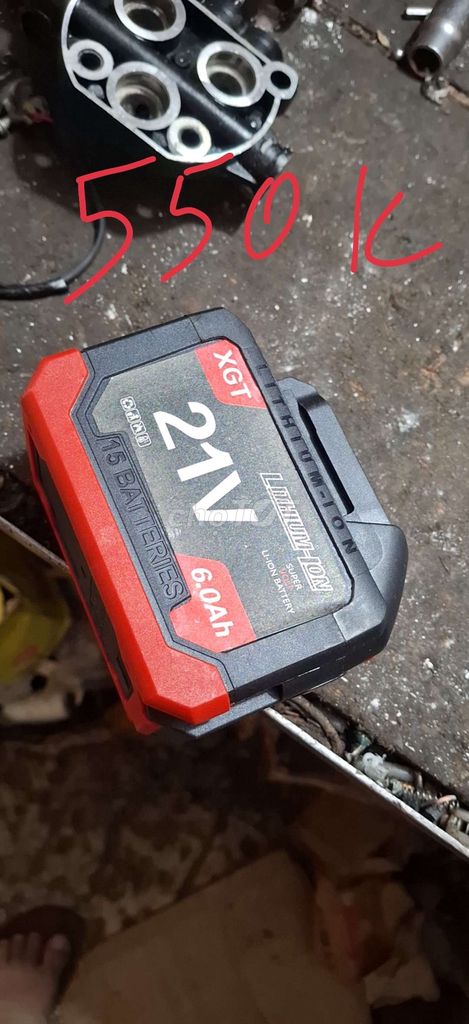 Pin sạc Lithium-Ion 21V 6.0Ah. Mua bán Phụ kiện (Màn hình, Chuột...) tại Huyện Hòa Vang Đà Nẵng được đăng bởi Tôn Quyền hình 1
