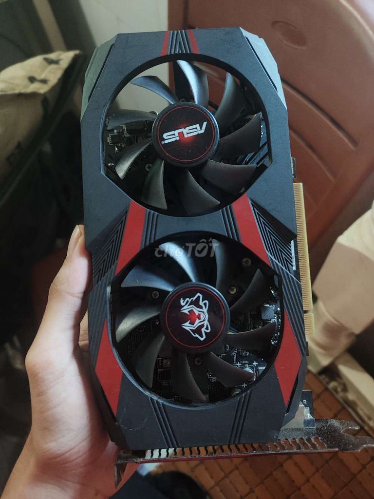 Card đồ họa ASUS GTX 1050 TI OC 4GB Đen đỏ. Mua bán Linh kiện (RAM, Card...) tại Thành phố Huế Thừa Thiên Huế được đăng bởi Nguyễn Long hình 1