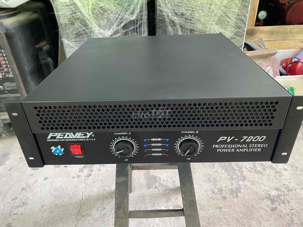Cục đẩy công suất PEAVEY PV-7200 Đen Đã sử dụng. Mua bán Tivi, Âm thanh tại Huyện Mỏ Cày Nam Bến Tre được đăng bởi Hồ Audio MCN Bến Tre hình 1