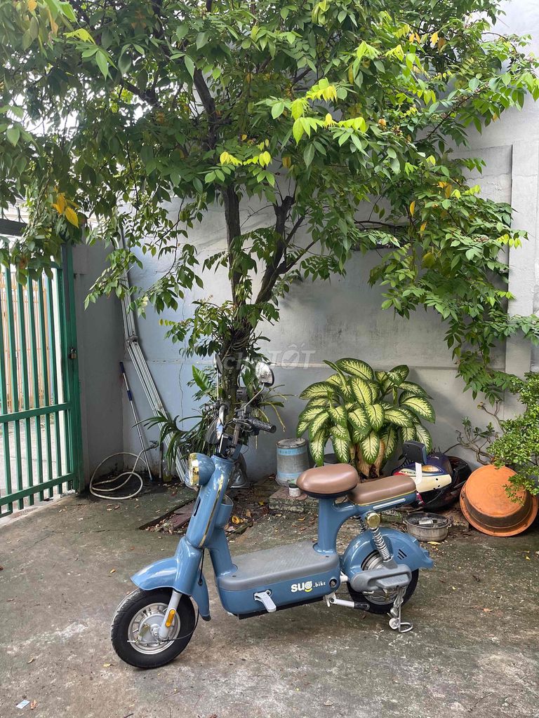 Xe đạp điện SUG bike màu Xanh dương. Mua bán Xe điện tại Quận Ninh Kiều Cần Thơ được đăng bởi XE ĐIỆN Phước Sang hình 7