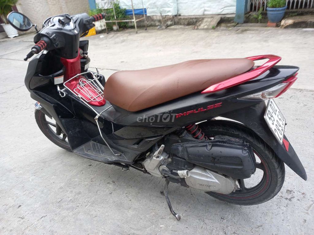 Suzuki impulse 125fi Đỏ Đen 2016 bs sg. Mua bán Xe máy tại Quận Bình Tân Tp Hồ Chí Minh được đăng bởi ngo minh  hình 3