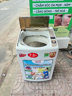 Máy giặt SANYO Aqua 7.5kg. Mua bán Máy giặt tại Huyện Hóc Môn Tp Hồ Chí Minh được đăng bởi Linh Tran