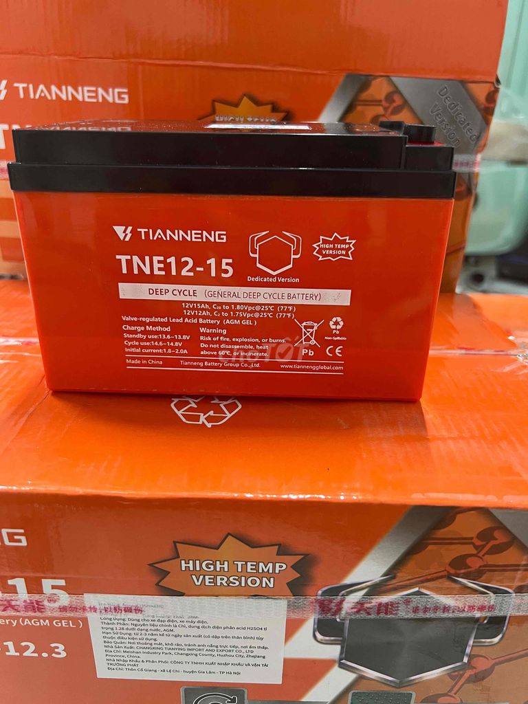 ẮC QUY TIANNENG 48V-15AH – LẮP TẠI NHÀ – CHỈ 1,3TR. Mua bán Phụ tùng xe tại Quận Gò Vấp Tp Hồ Chí Minh được đăng bởi Xe Điện Miền Nam hình 3