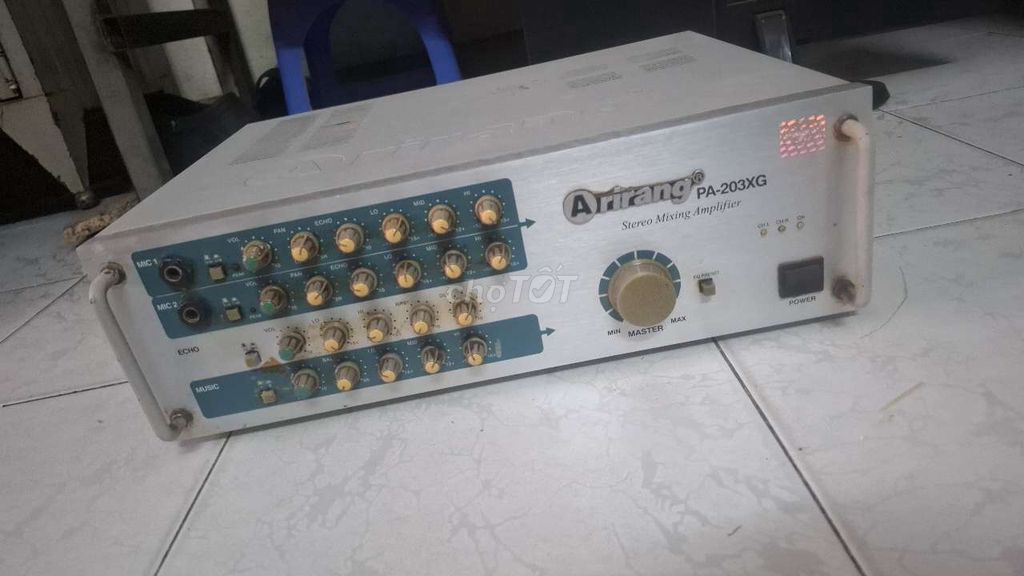 Amply karaoke Arirang PA-203XG Bạc còn sài ok hết. Mua bán Tivi, Âm thanh tại Quận Gò Vấp Tp Hồ Chí Minh được đăng bởi quang vinh hình 1
