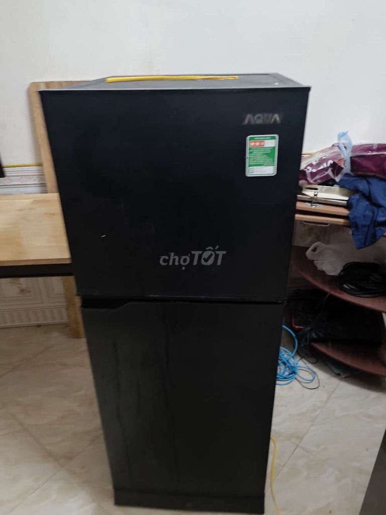 Tủ lạnh Aqua 145L Đen Như mới. Mua bán Tủ lạnh tại Quận Hà Đông Hà Nội được đăng bởi Ending hình 1