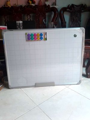 Bảng từ trắng 60x80cm Tặng vỉ nam châm, 1 bút. Mua bán Đồ dùng văn phòng tại Quận Phú Nhuận Tp Hồ Chí Minh được đăng bởi Hoàng Long