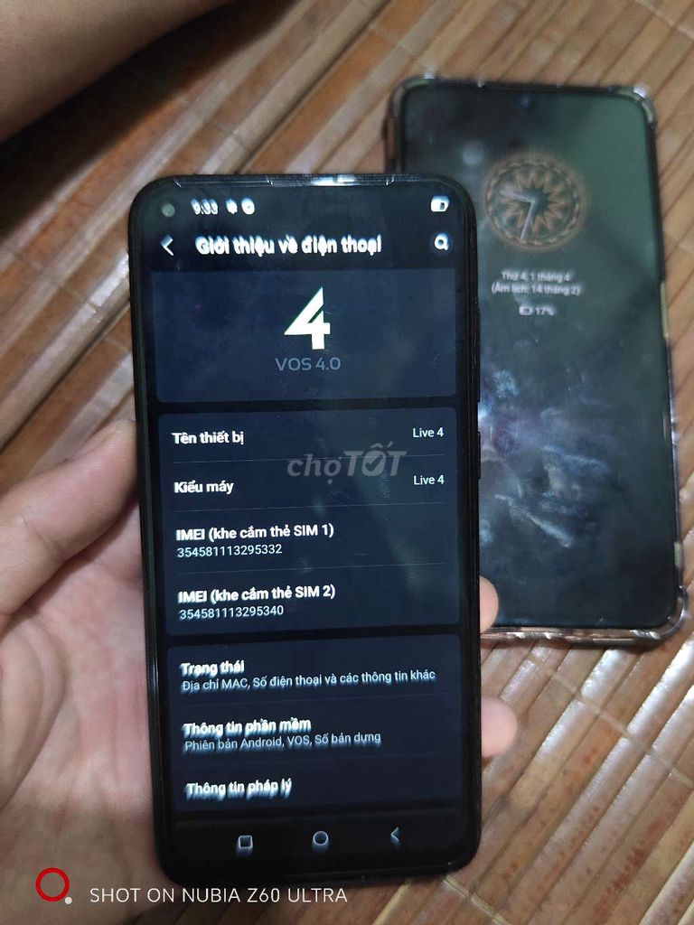 vsmart live4. Mua bán Điện thoại tại Quận Liên Chiểu Đà Nẵng được đăng bởi Hồ Thị Anh Thư hình 1