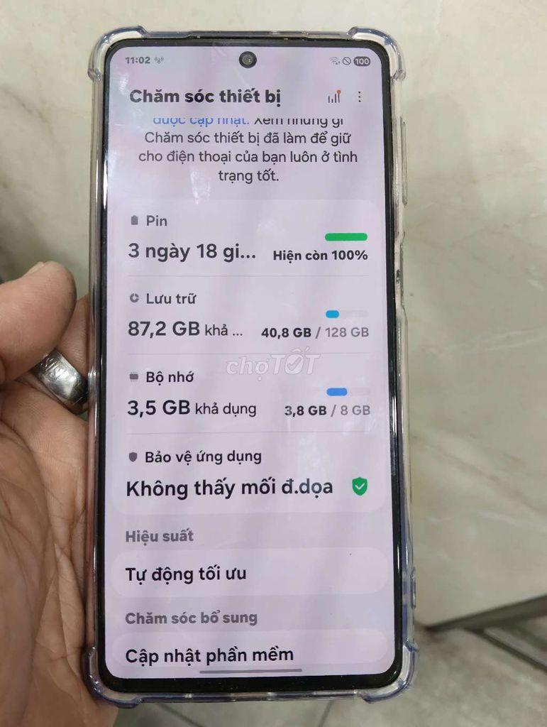 Samsung Galaxy Quantum3 8/128GB Đen. Mua bán Điện thoại tại Quận Bình Tân Tp Hồ Chí Minh được đăng bởi tuấn lâm  hình 1