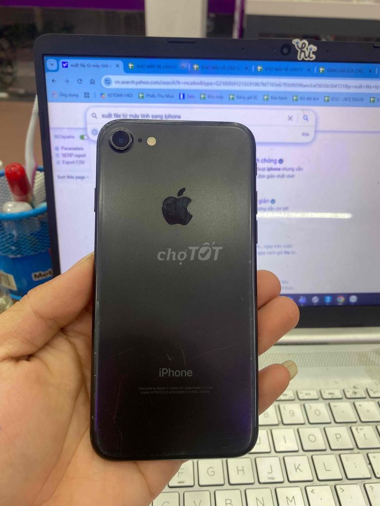 Apple iPhone 7 256GB Đen Mỹ. Mua bán Điện thoại tại Quận Long Biên Hà Nội được đăng bởi Nguyễn Đức Mạnh hình 1