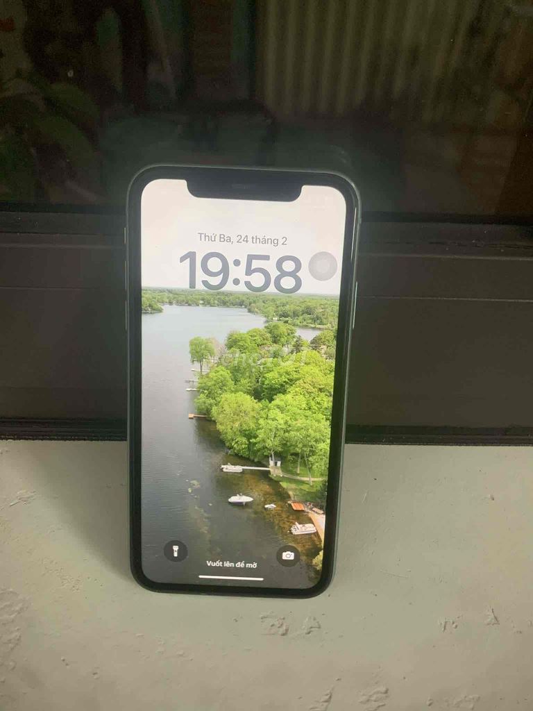 Apple iPhone 11 Xanh Đã sử dụng. Mua bán Điện thoại tại Huyện Chương Mỹ Hà Nội được đăng bởi Quân 2K hình 1