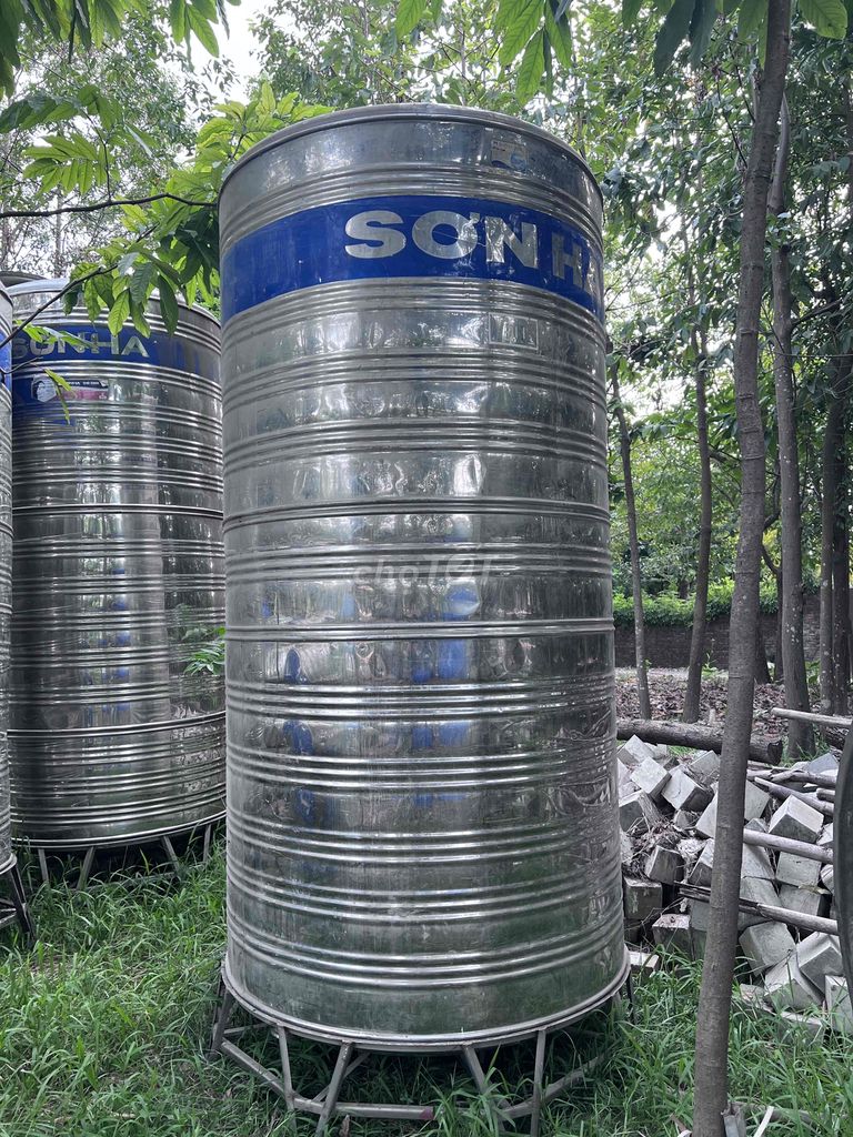 bồn nước inox 5000l sơn hà thanh lý