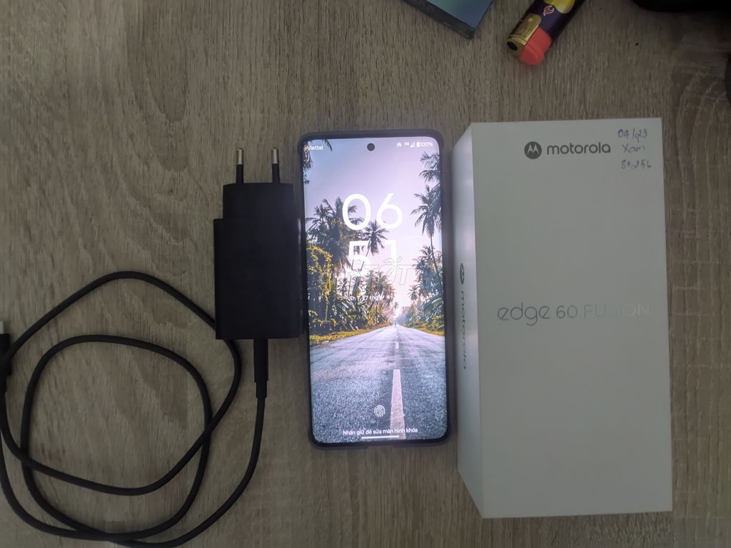 Motorola Edge 60 Fusion 8GB/256GB Xám. Mua bán Điện thoại tại Huyện Cai Lậy Tiền Giang được đăng bởi Nguyễn Huỳnh Dương hình 1