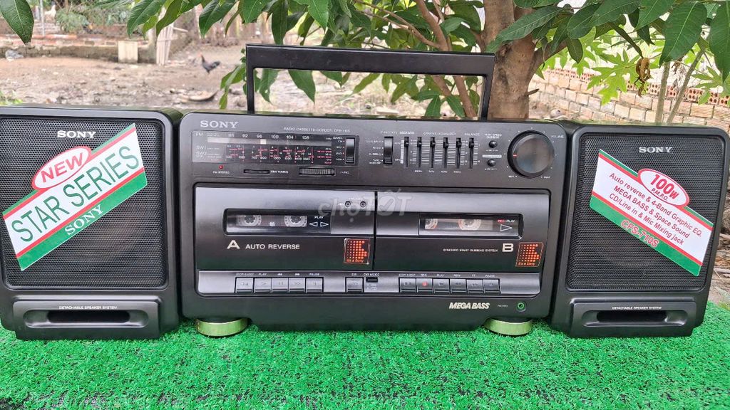 Máy cassette Sony CFS-710S huyền thoại năm 1990