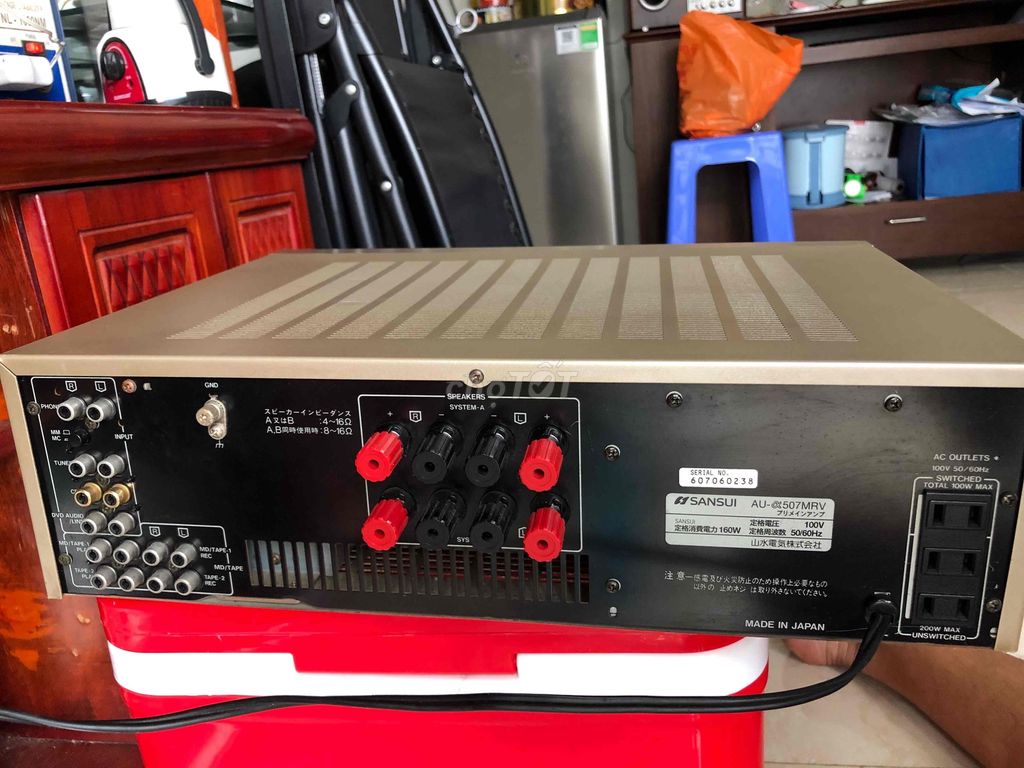 Ampli Sansui 507MRV Bạc Cổ điển. Mua bán Tivi, Âm thanh tại Huyện Long Điền Bà Rịa - Vũng Tàu được đăng bởi PHUONG VU hình 1