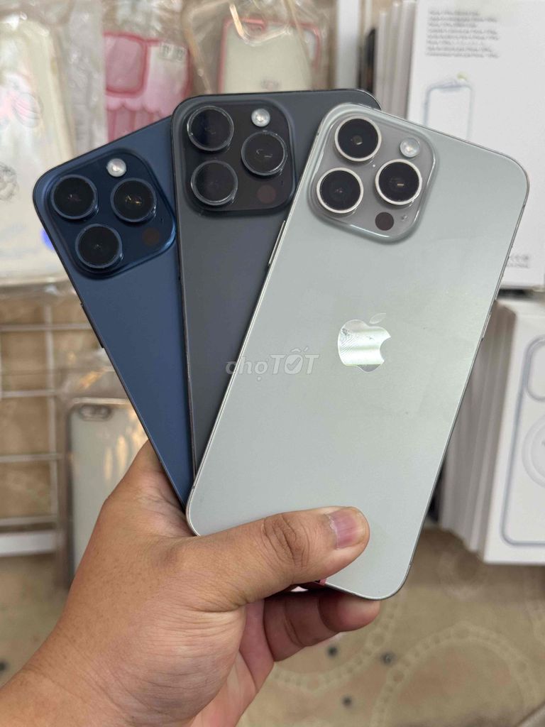 Apple iPhone 15 Pro Max Xám, Xanh, Đen. Mua bán Điện thoại tại Quận Nam Từ Liêm Hà Nội được đăng bởi Minh Thành Apple hình 1