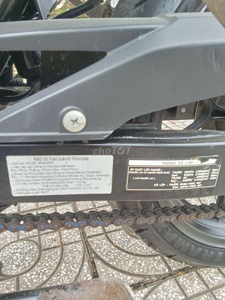 Honda Winner 2018 Đỏ Xám 76833 km. Mua bán Xe máy tại Huyện Vũng Liêm Vĩnh Long được đăng bởi anh thi hình 3