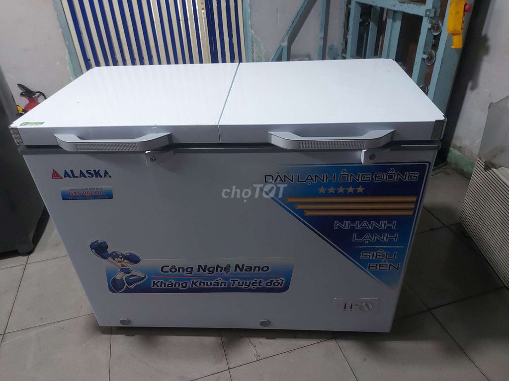 Tủ đông mát Alaska BCD3568C 350L mới 100% bh 24th