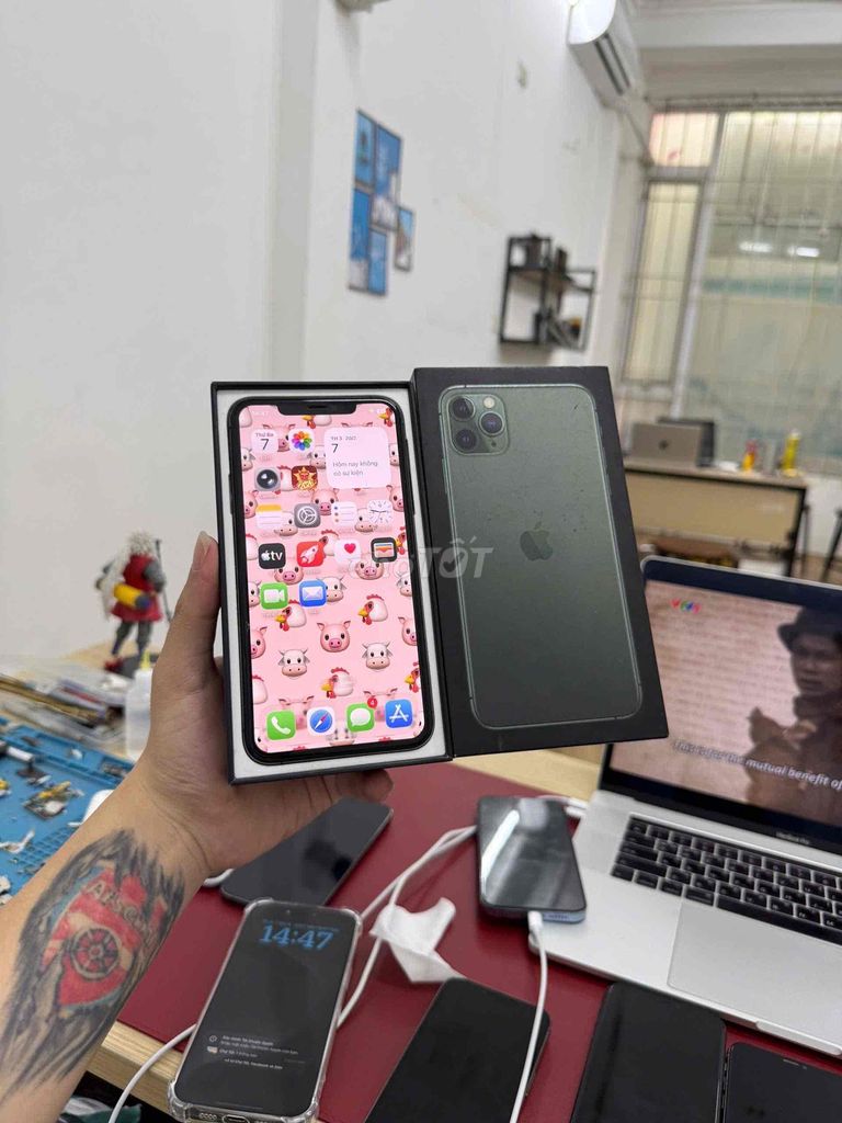 Apple iPhone 11 Pro Max 64GB Xám. Mua bán Điện thoại tại Quận Đống Đa Hà Nội được đăng bởi KT Hà Nội Mobile hình 1