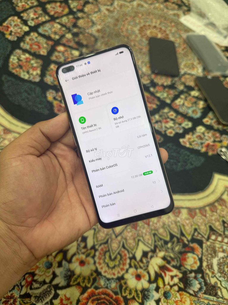 OPPO Reno4 Z 5G 256GB Trắng. Mua bán Điện thoại tại Quận 8 Tp Hồ Chí Minh được đăng bởi bin mobile  hình 1