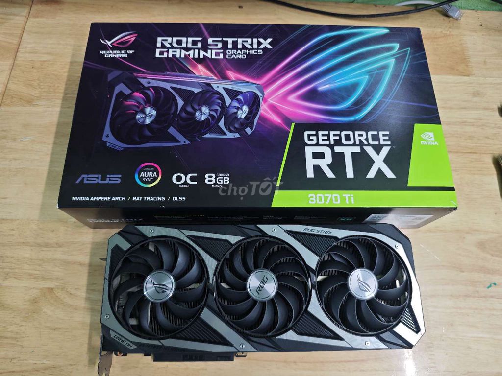 RTX 3070ti RogStrix Fullbox