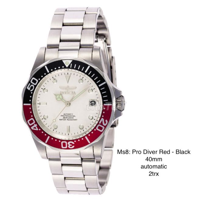 Đồng hồ nam Invicta automatic new full box. Mua bán Đồng hồ tại Quận Đống Đa Hà Nội được đăng bởi Hoang Linh hình 1