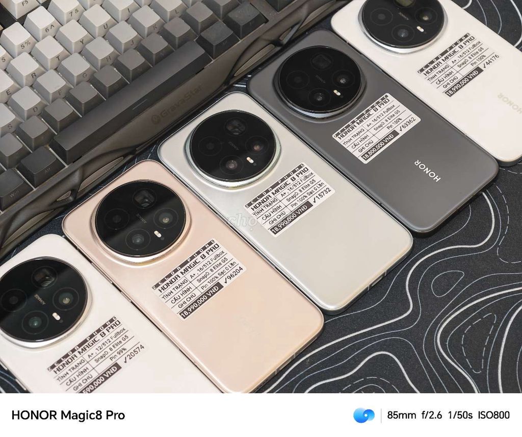 Honor Magic 8 Pro 12+16/512GB Fullbox. Mua bán Điện thoại tại Quận Ninh Kiều Cần Thơ được đăng bởi Zelda Phone hình 1
