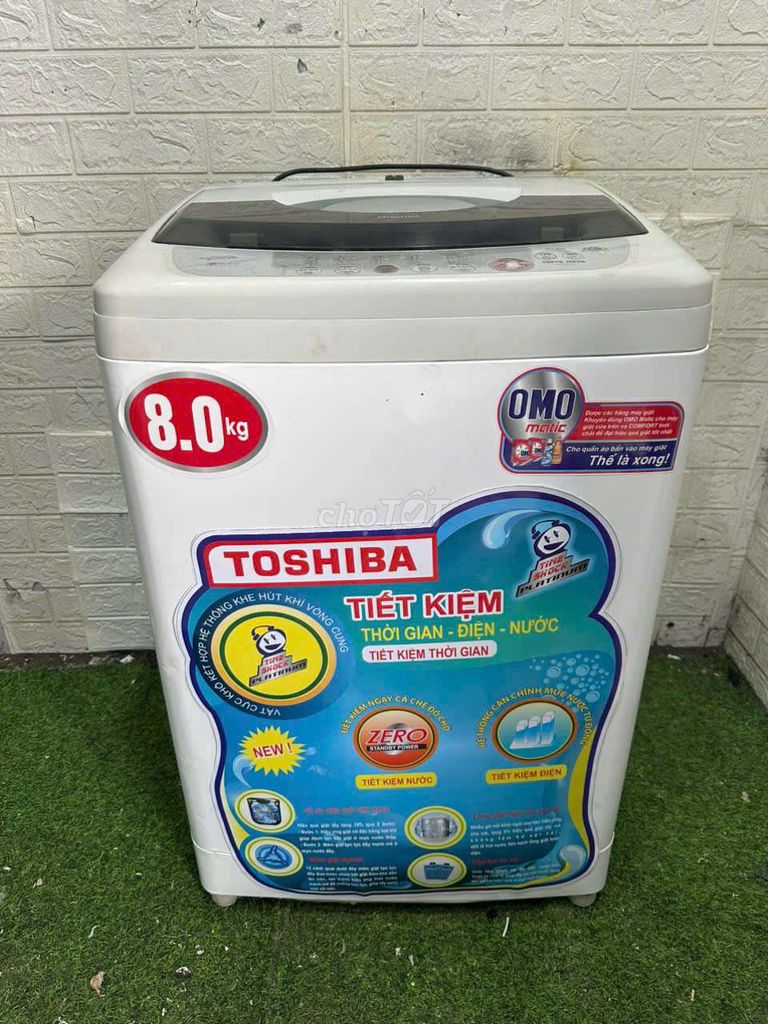 Máy giặt Toshiba 8kg miễn phí lắp đặt