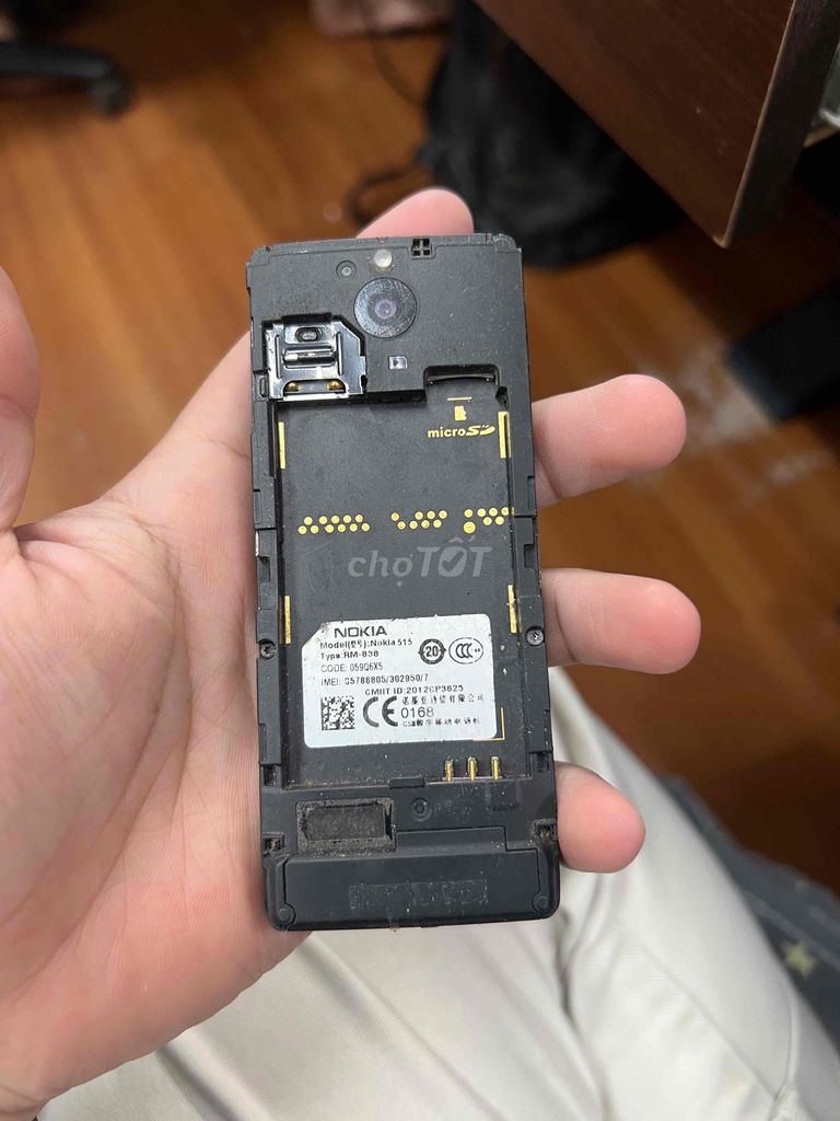 Nokia 515 Đen Điện thoại phổ thông. Mua bán Điện thoại tại Quận Tân Phú Tp Hồ Chí Minh được đăng bởi ugbkkk hình 1