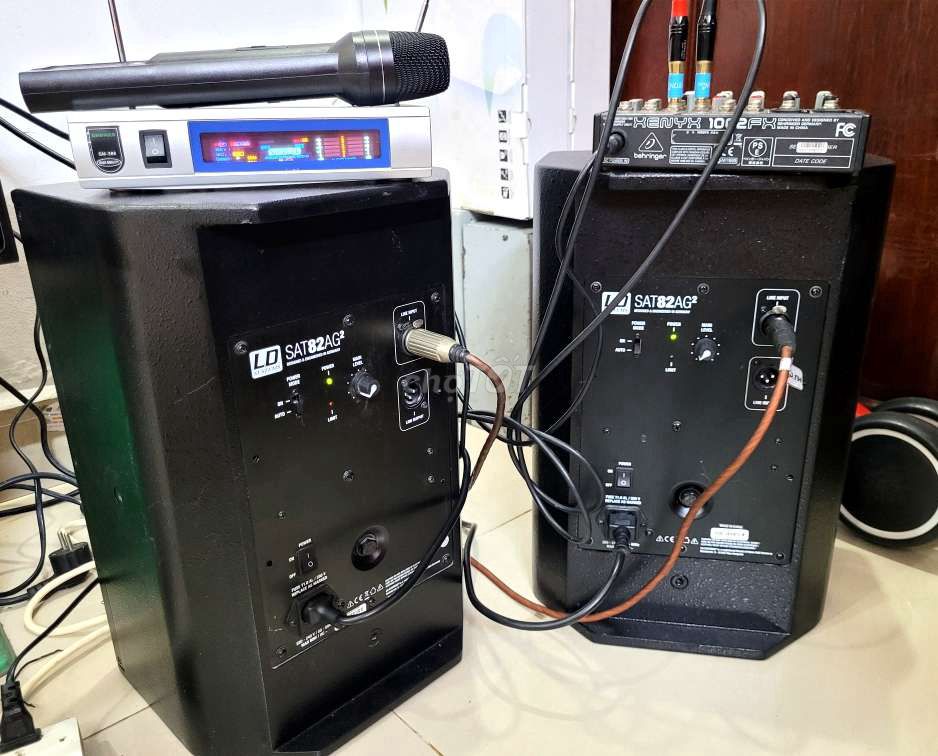 Bộ âm thanh Đức hát live, đàn hát, karaoke như mới