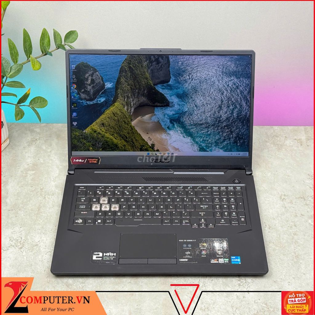 LAPTOP ASUS I5 11400H/16G/512GB/3050 4G/17.3"144HZ. Mua bán Laptop tại Thành phố Thủ Đức Tp Hồ Chí Minh được đăng bởi Z Computer hình 1