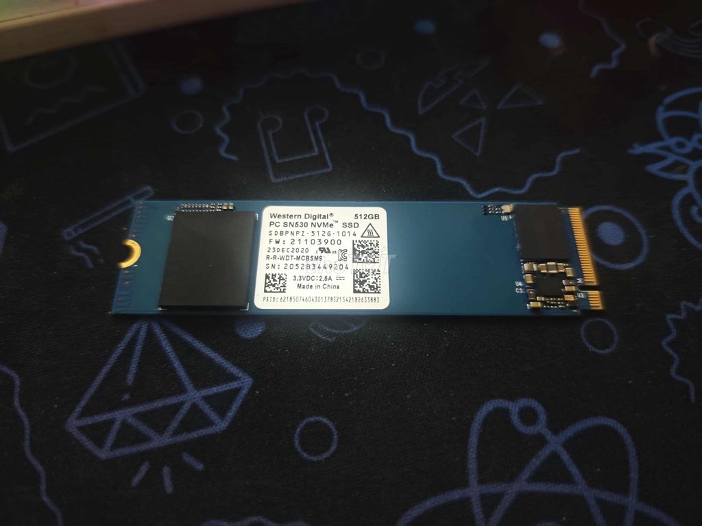 Ổ cứng SSD Western Digital PC SN530 NVMe 512GB. Mua bán Linh kiện (RAM, Card...) tại Huyện Xuyên Mộc Bà Rịa - Vũng Tàu được đăng bởi Long Nguyễn Hà Nhị hình 1
