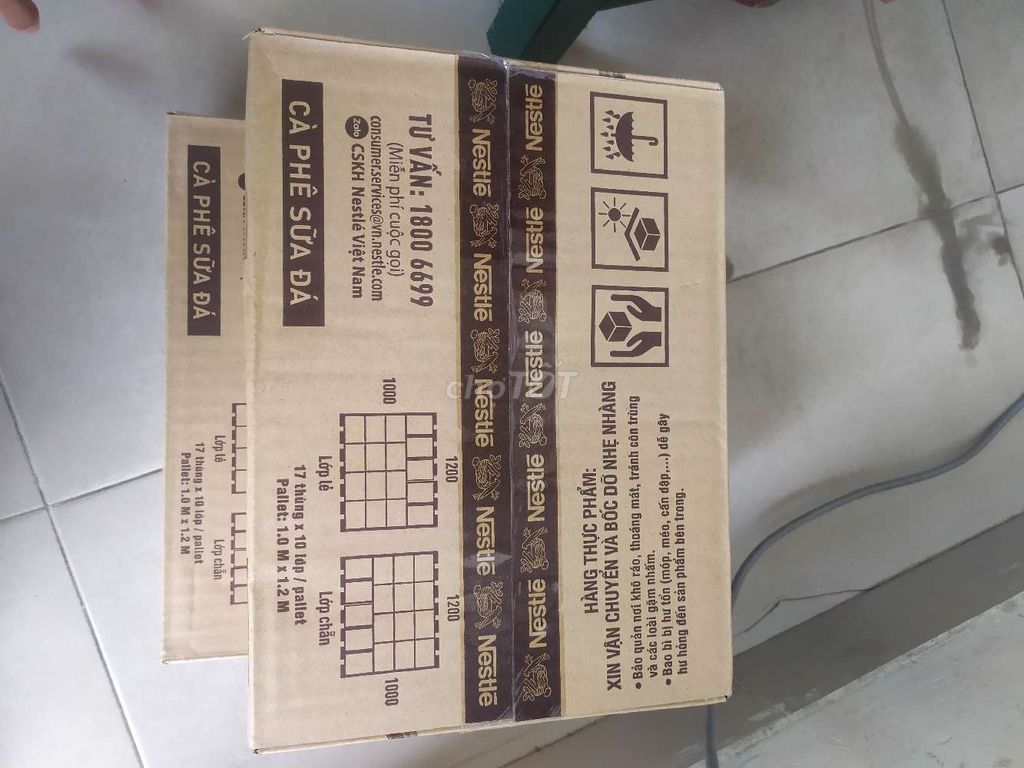 Cà phê sữa đá Nestlé Nescafé. Mua bán Đồ ăn, thực phẩm và các loại khác tại Quận Gò Vấp Tp Hồ Chí Minh được đăng bởi Phạm Vũ Thuận Thiên hình 1
