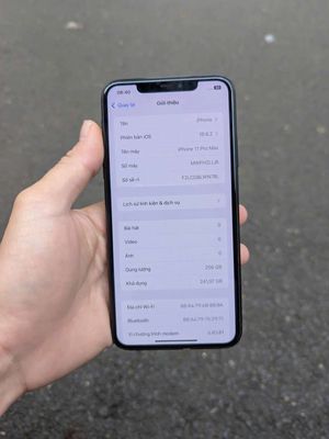 Apple iPhone 11 Pro Max 256GB zin không lỗi nhỏ