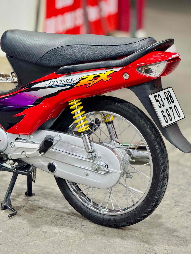 Honda Wave Alpha Úp từ ZX Đỏ đen. Mua bán Xe máy tại Quận Bình Tân Tp Hồ Chí Minh được đăng bởi Cửa Hàng Xe Máy TP66 hình 9