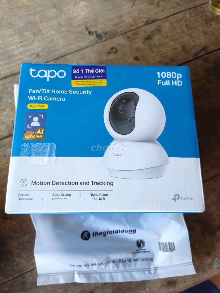 Camera Tapo C200C Trắng. Mua bán Máy ảnh, Máy quay tại Huyện Chợ Lách Bến Tre được đăng bởi Võ Hoàng Nguyên hình 1