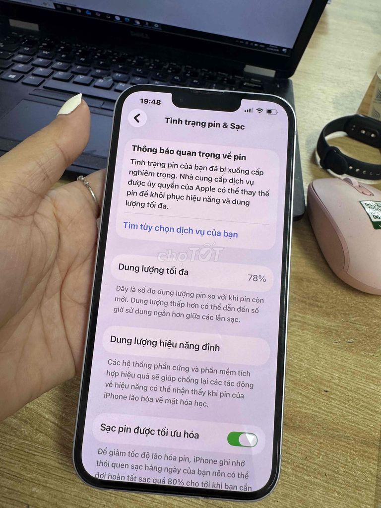 Apple iPhone 14 128GB Tím VN/A. Mua bán Điện thoại tại Quận Hoàng Mai Hà Nội được đăng bởi Linh NT hình 1