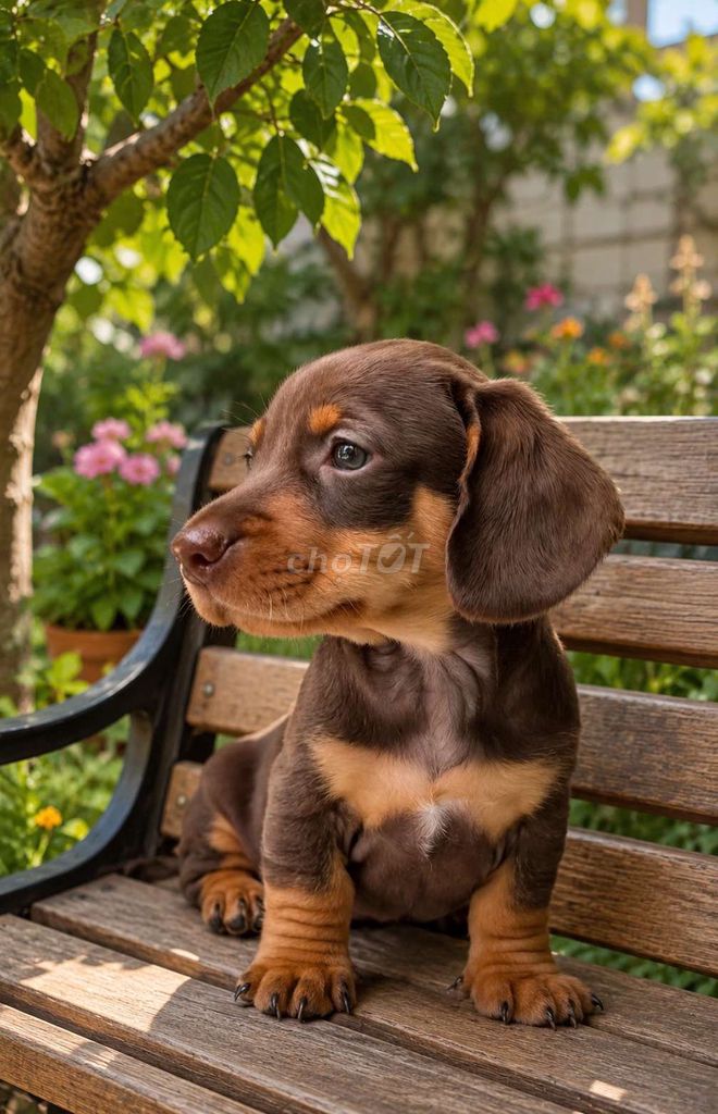 Chó Dachshund Nâu đã tiêm phòng. Mua bán Chó tại Huyện Hóc Môn Tp Hồ Chí Minh được đăng bởi Trần Thị Diệu Ni hình 1