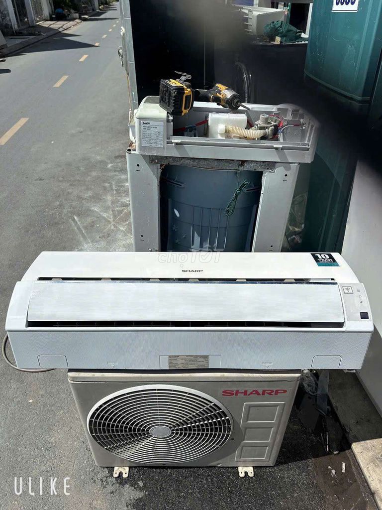 Máy lạnh Sharp 1 ngựa Trắng Đã sử dụng. Mua bán Máy lạnh, điều hoà tại Quận Ninh Kiều Cần Thơ được đăng bởi Hữu Nghị Mua Bán Mặt Hàng Điện Lạnh hình 1