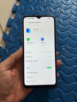 Bán Oppo A17k zin xấu pin 5000