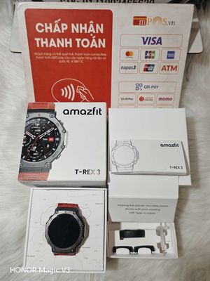 Amazfit Trex 3 Red full box 99% bảo hành 17/1/2026. Mua bán Thiết bị đeo thông minh tại Quận Tân Phú Tp Hồ Chí Minh được đăng bởi Phan Tấn SmartWatch