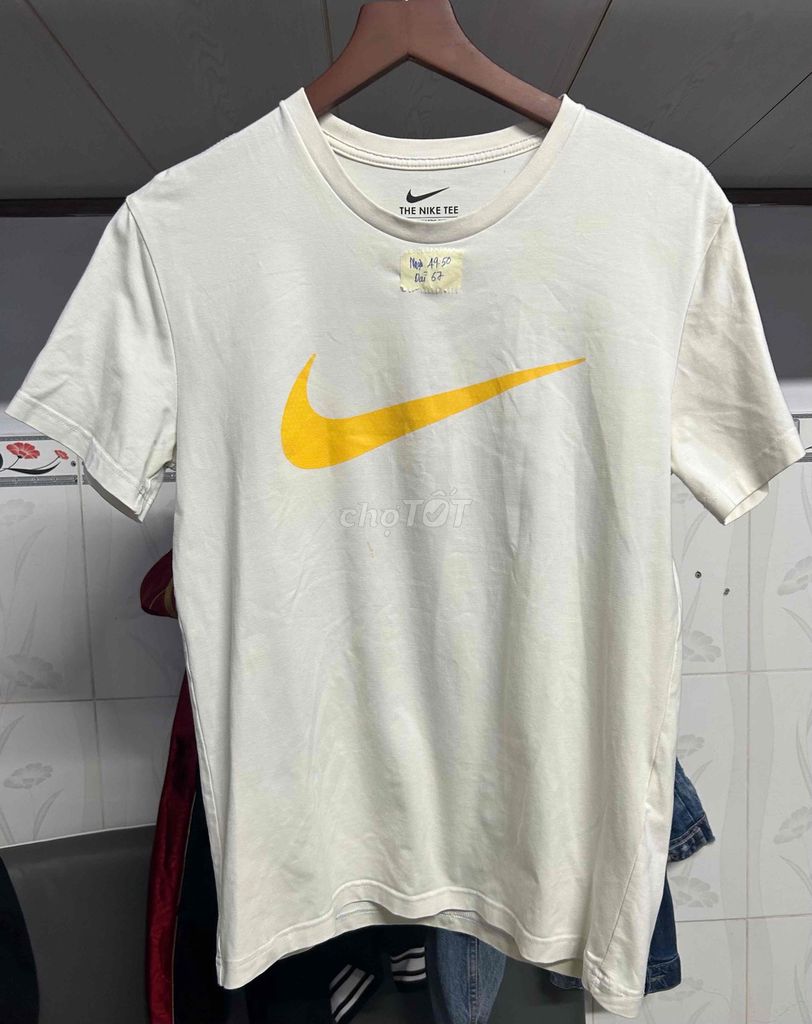 Áo thun Nike Cotton Trắng Unisex Size M. Mua bán Quần áo tại Quận Gò Vấp Tp Hồ Chí Minh được đăng bởi Huy Nguyễn  hình 1
