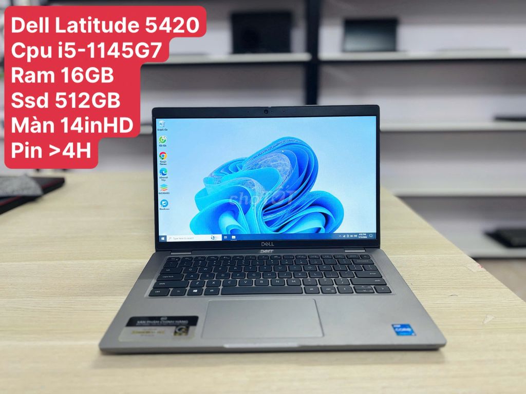 LapTop Dell Latitu 5420 i5-1145G7/14inHD/16G/512GB. Mua bán Laptop tại Quận Ninh Kiều Cần Thơ được đăng bởi Thành Đạt hình 1