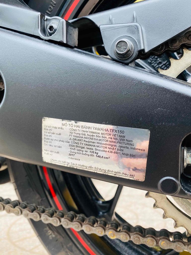 Yamaha TFX 2027 siêu đẹp đúng 8k km chuẩn zin✅. Mua bán Xe máy tại Quận Ninh Kiều Cần Thơ được đăng bởi Hiếu Xe máy Tân Liên Hưng 2 hình 10