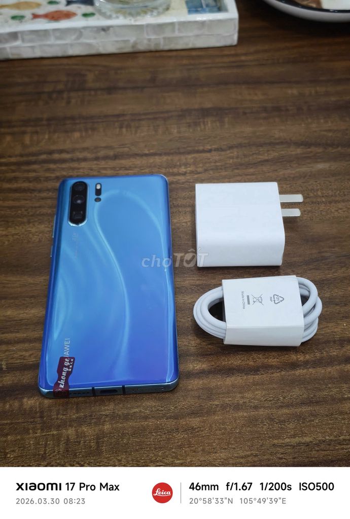 Huawei P30 Pro 8/128 Xanh sạc cáp có ship COD. Mua bán Điện thoại tại Quận Hoàng Mai Hà Nội được đăng bởi Trần Ngọc Hiếu hình 1
