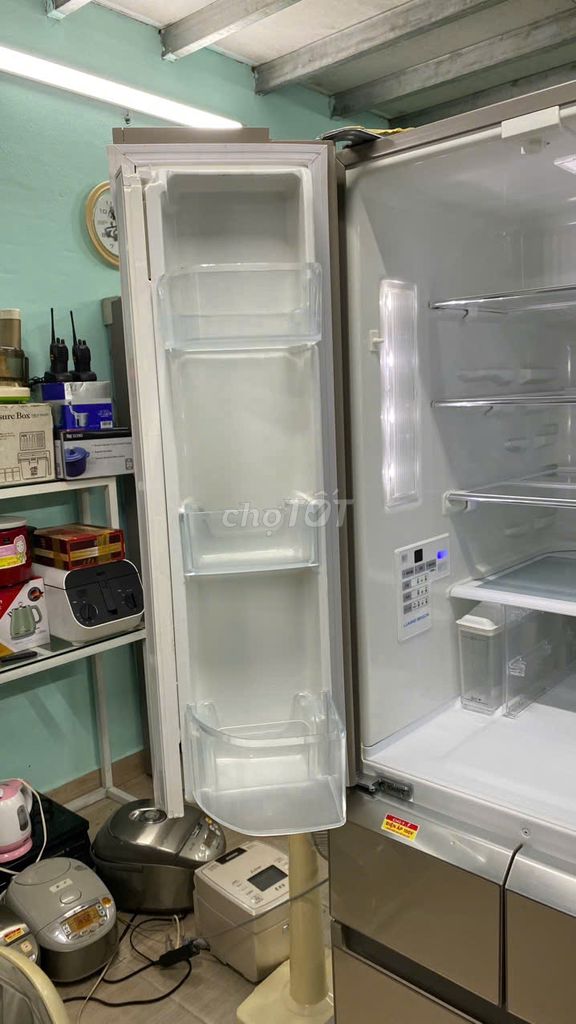 Panasonic 冷蔵庫 NR-F478XGM-N 472L 2014年 Amazon | パナソニック 472L 6ドア冷蔵庫（グラファイトブルー