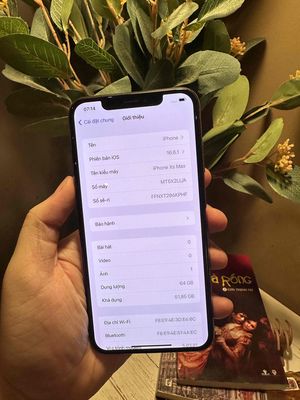 Iphone Xsmax Gold Quốc Tế 2 Sim Pin 92% 💕