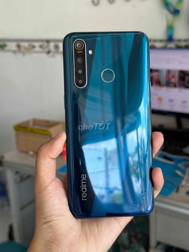 Realme 5 Pro 128GB Xanh. Mua bán Điện thoại tại Thị xã Tân Uyên Bình Dương được đăng bởi Cửa hàng Kim Tuyến hình 1