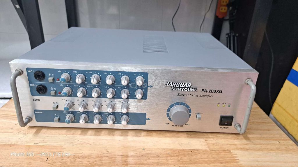 Amply Jarguar Suhyoung PA-203XG Bạc. Mua bán Tivi, Âm thanh tại Quận Bình Tân Tp Hồ Chí Minh được đăng bởi PH Computer Music hình 1